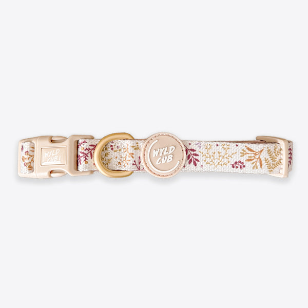 Adjustable Dog Collar: Chiswick Oyster