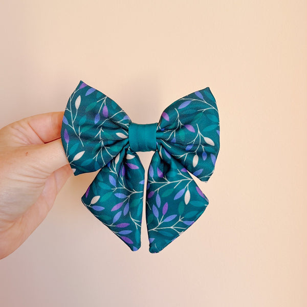 Dog Sailor Bow Tie: Hampstead Evergreen