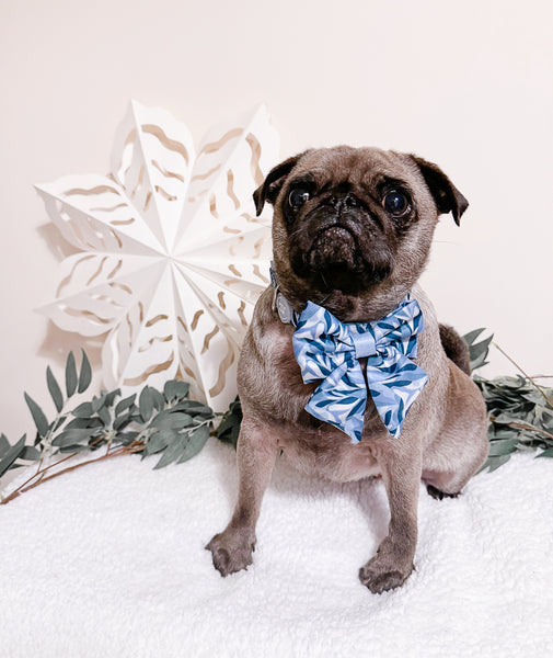 Dog Sailor Bow Tie: Kew Celeste