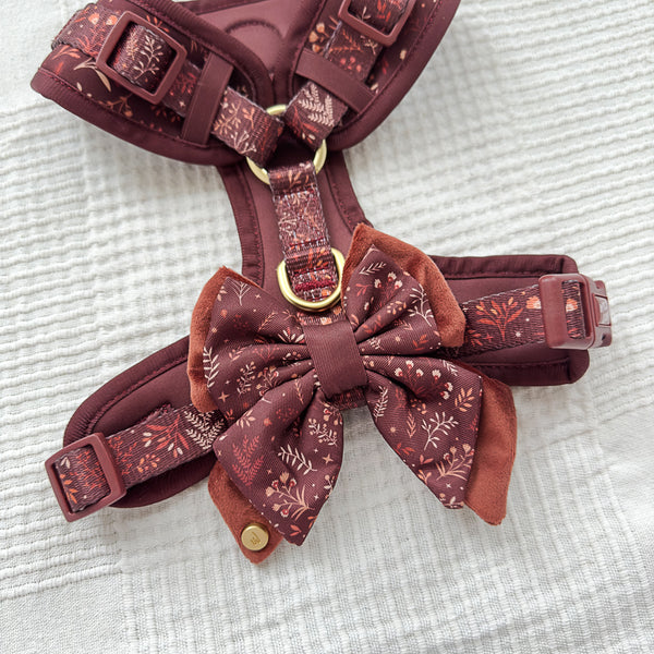 Dog Butterfly Bow Tie: Chiswick Chestnut