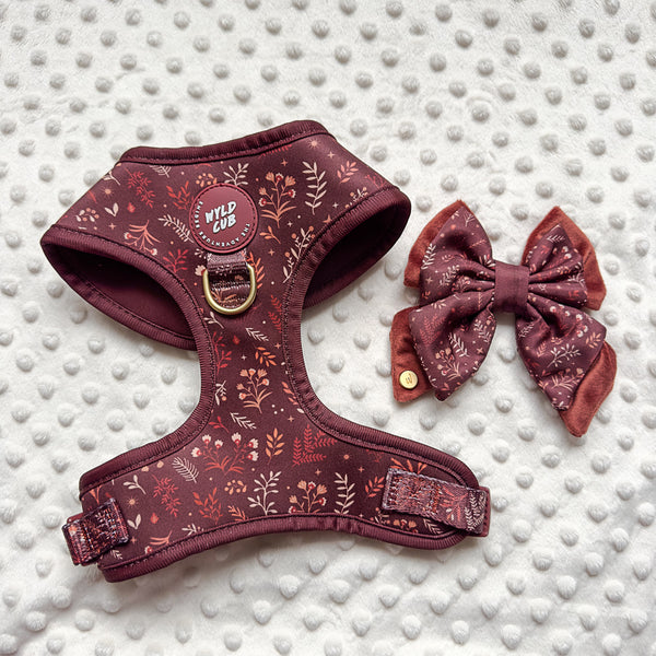 Dog Butterfly Bow Tie: Chiswick Chestnut