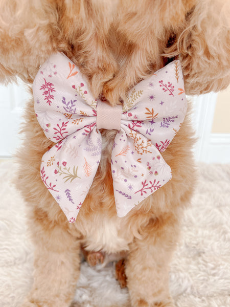 Dog Sailor Bow Tie: Chiswick Oyster