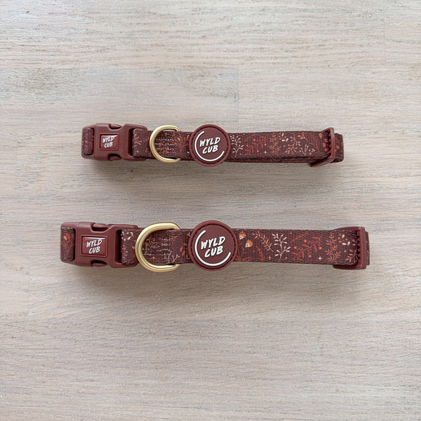 Adjustable Dog Collar: Chiswick Chestnut