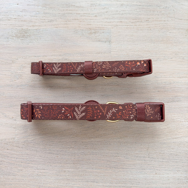 Adjustable Dog Collar: Chiswick Chestnut