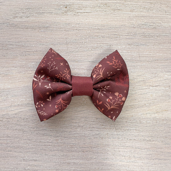 Dog Bow Tie: Chiswick Chestnut